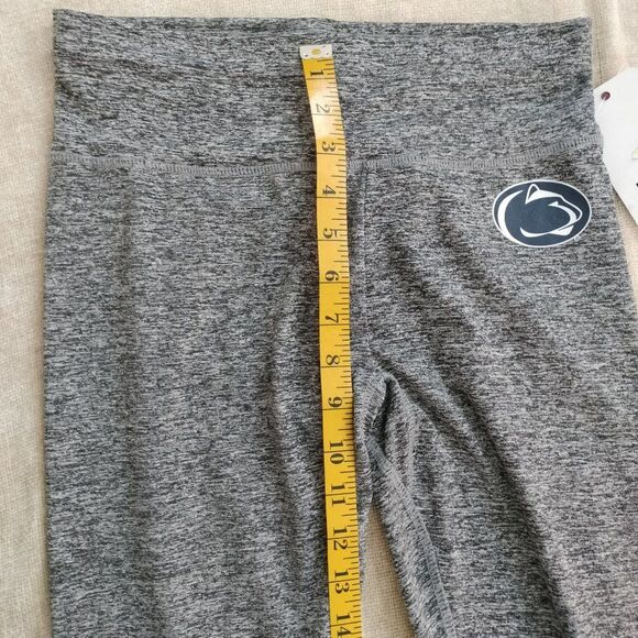 NWT Penn State Grey and Black Yoga Mesh Panel Leggings Size M - Picture 5 of 8